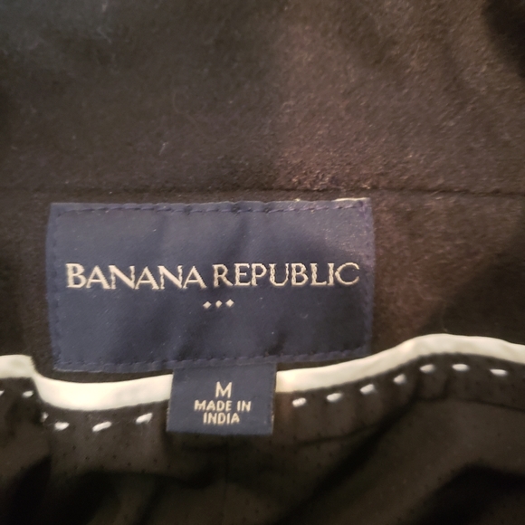 NWOT Banana Republic black wool pea coat jacket Womens Medium - Picture 6 of 7